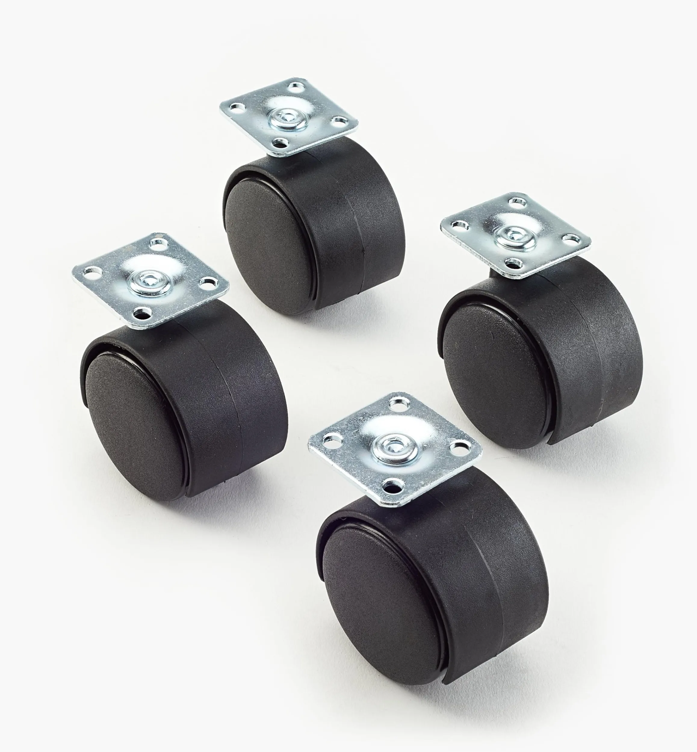 Lee Valley Casters & Wheels>Standard Plate Portable Stand Casters