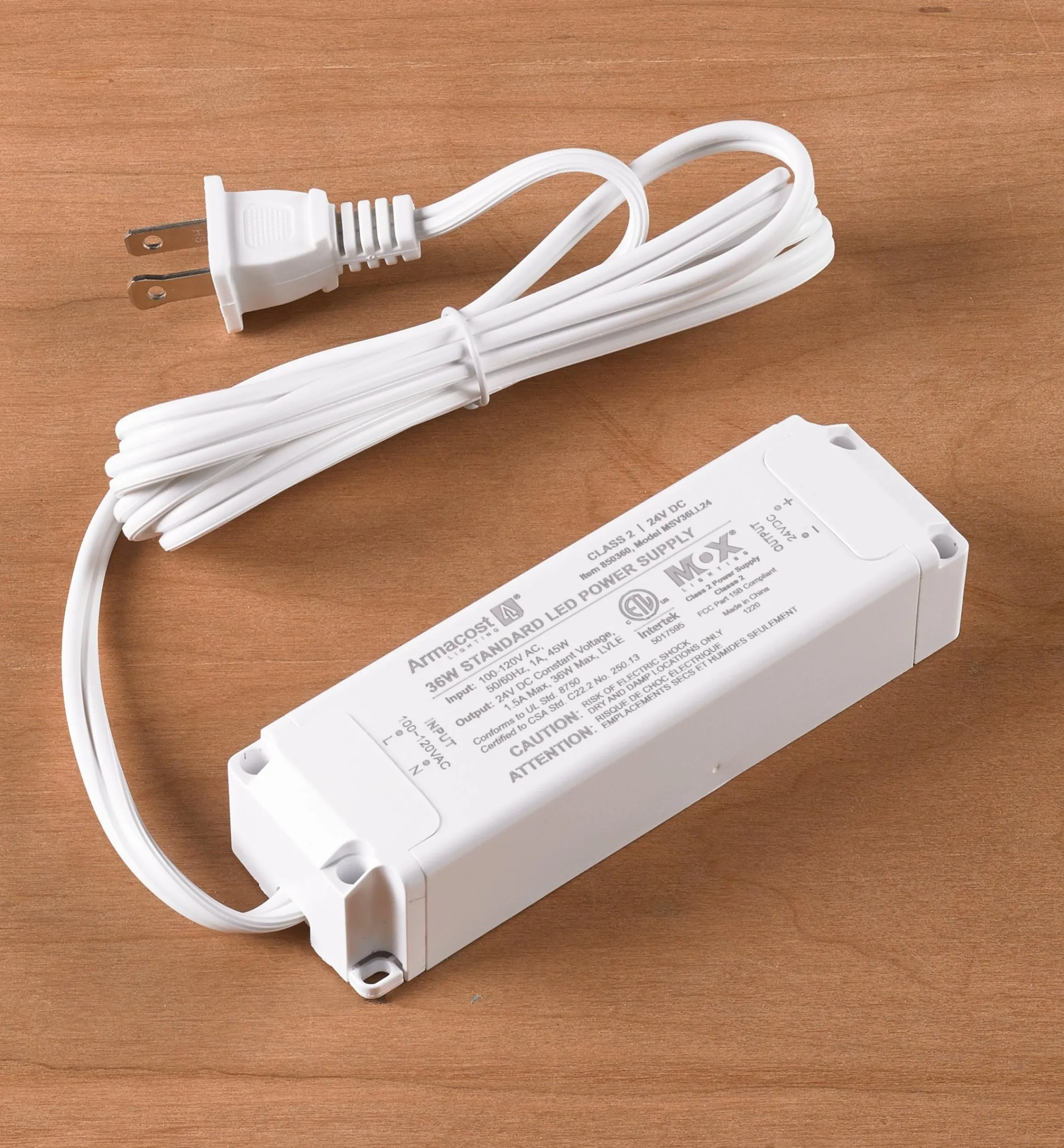 Lee Valley Lighting>Standard 24V Indoor Power Supplies For RGB+W LED Lights