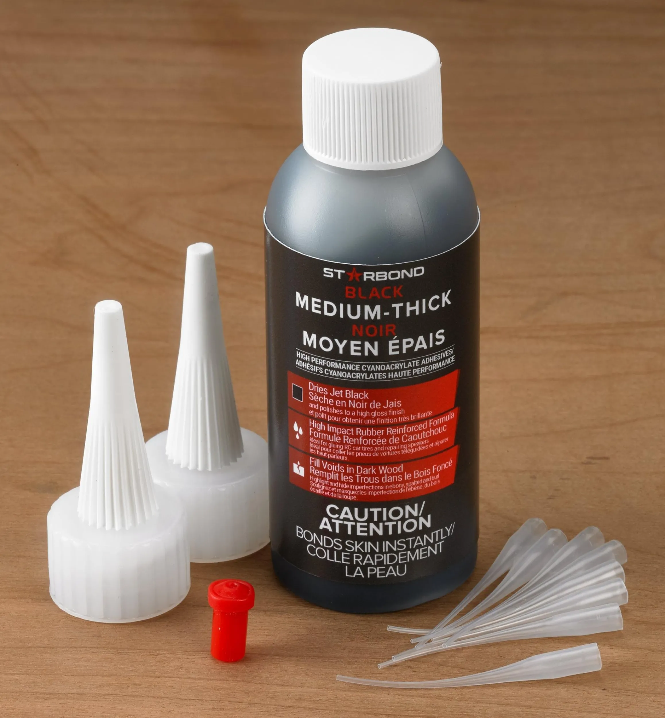 Lee Valley Supplies>Starbond Black CA Glue