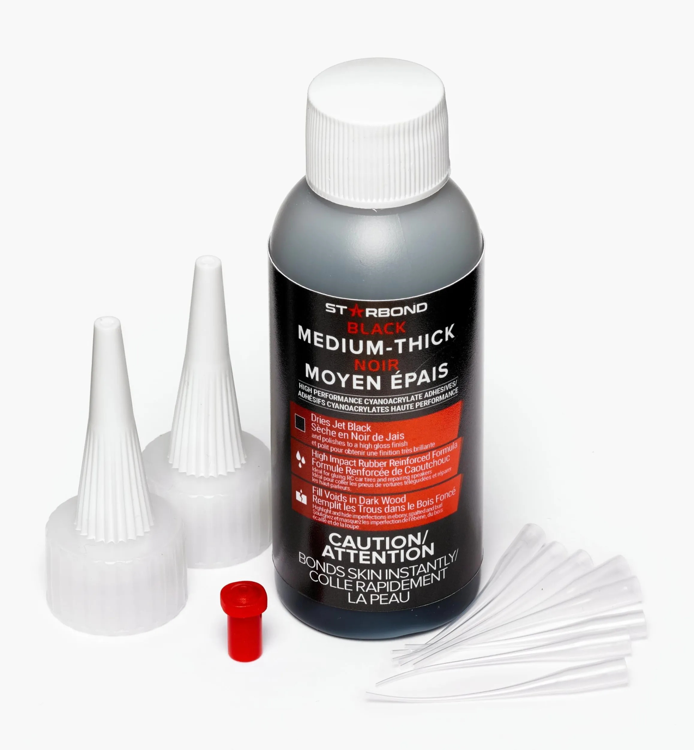 Lee Valley Supplies>Starbond Black CA Glue