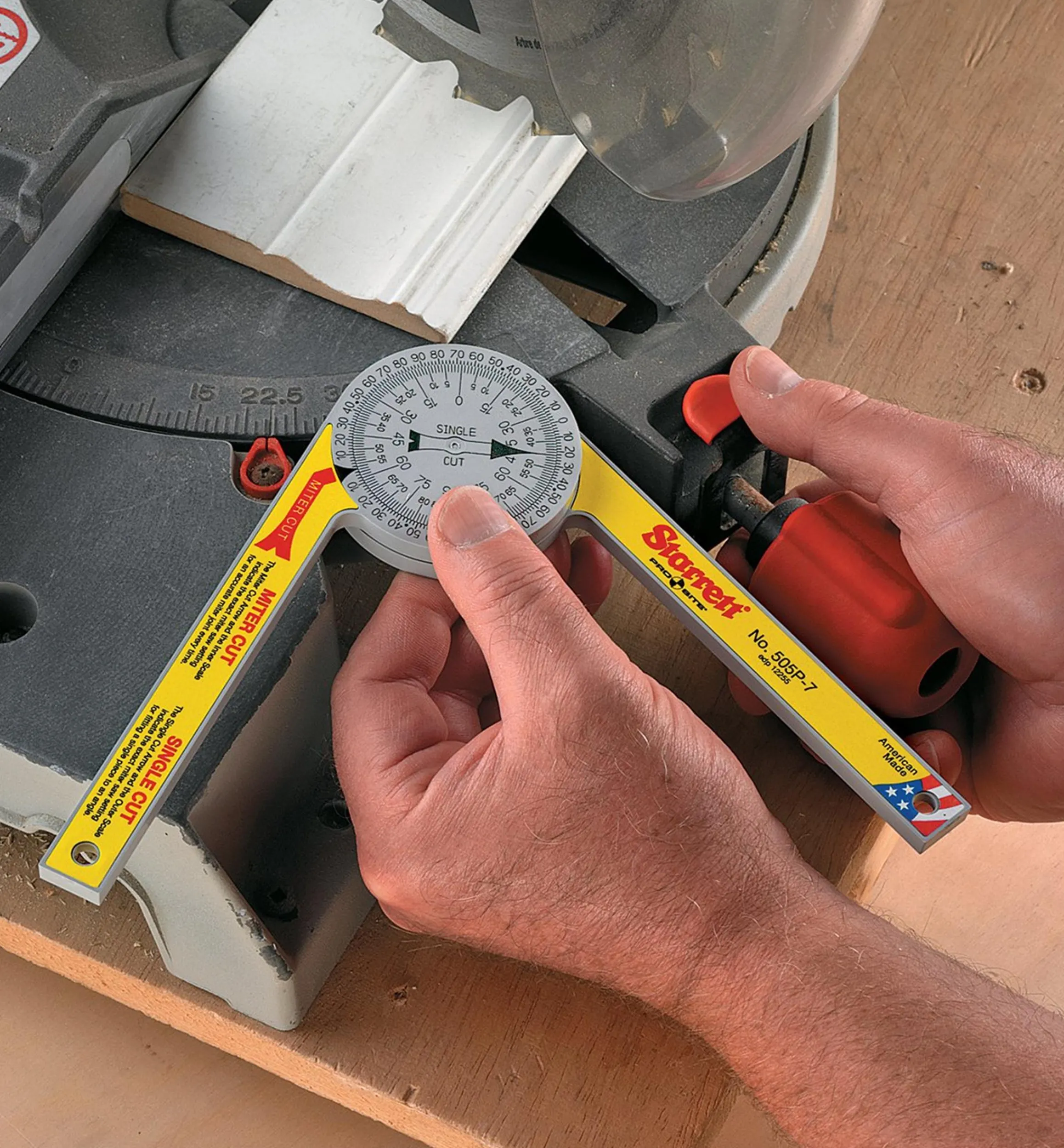 Lee Valley Marking & Measuring>Starrett Miter-Saw Gauges