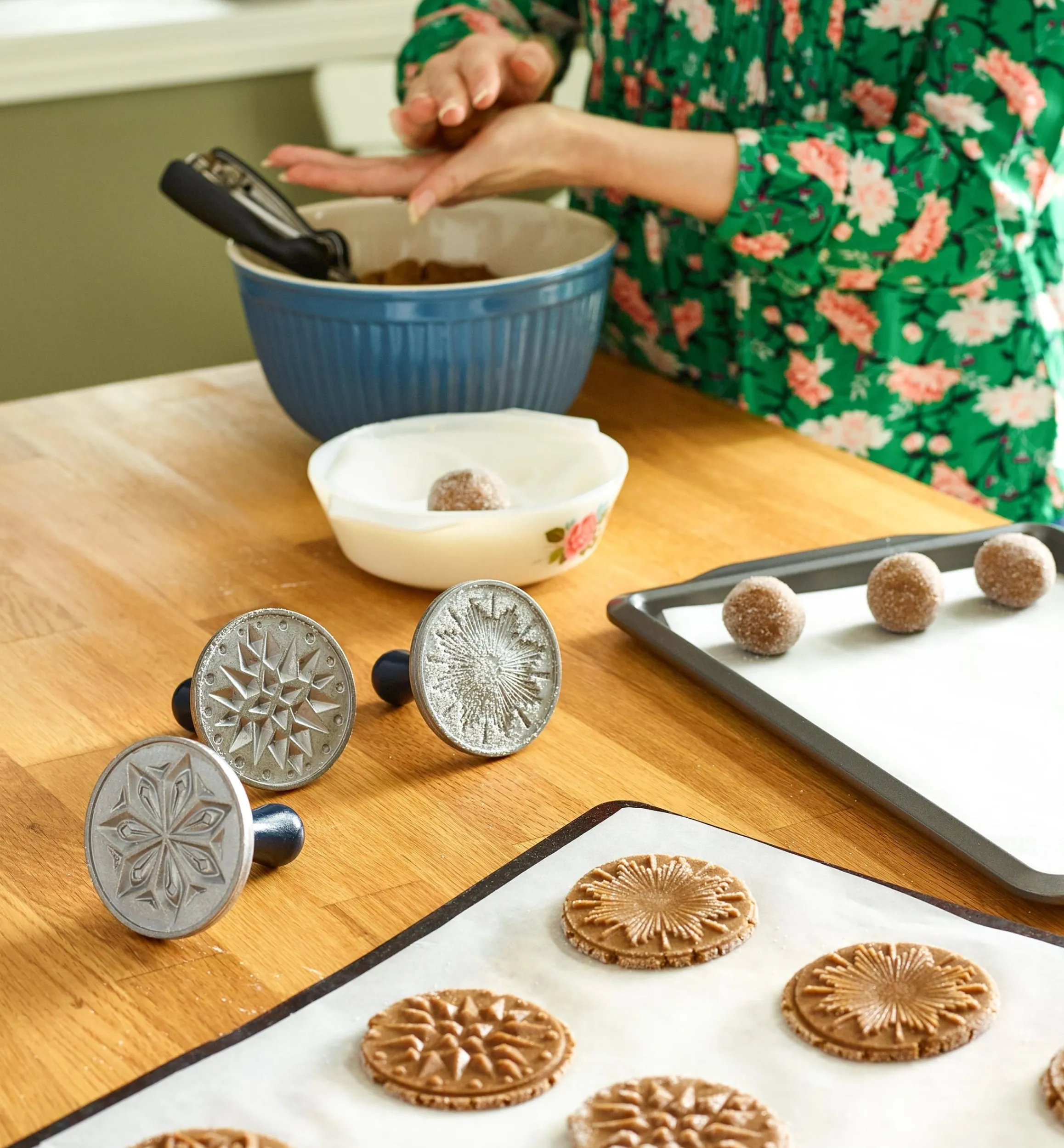Lee Valley Bakeware>Starry Night Cookie Stamps