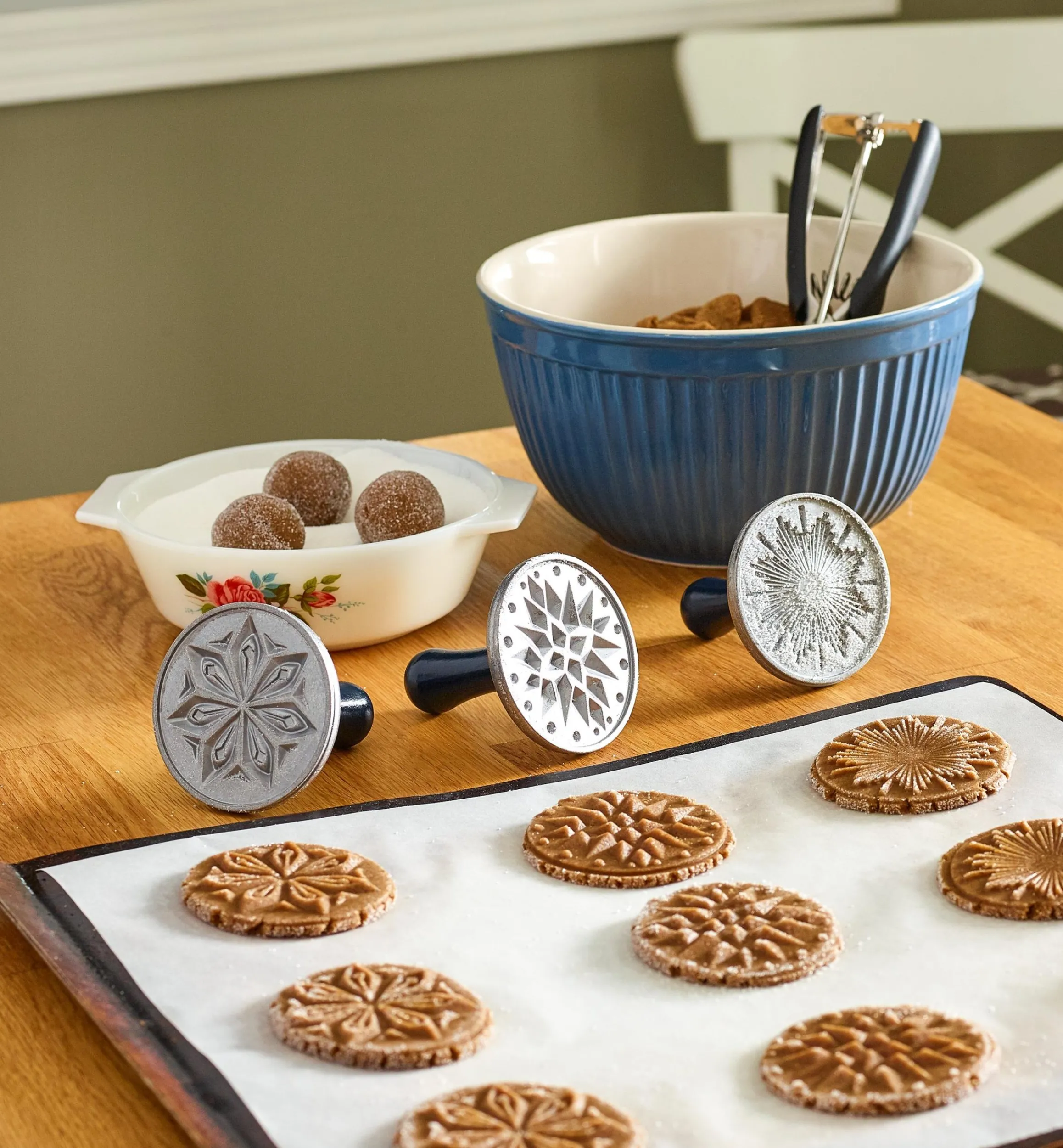 Lee Valley Bakeware>Starry Night Cookie Stamps