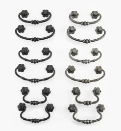 Lee Valley Pulls>Steel Three-Bead Pulls