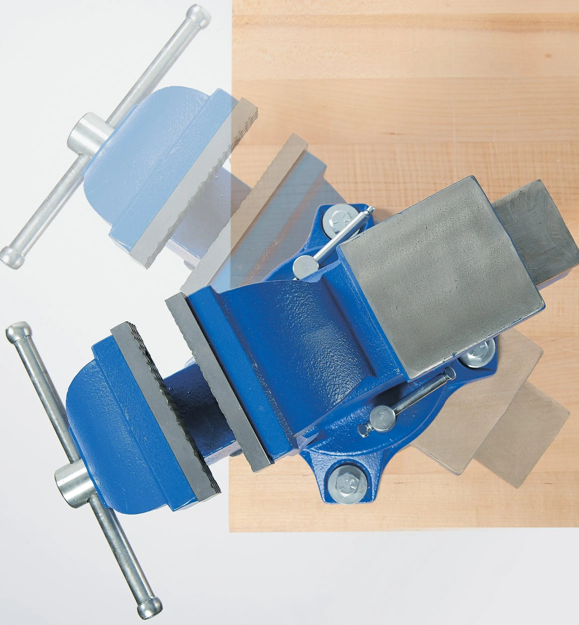 Lee Valley Workshop>Swivel-Base Mechanic's Vises