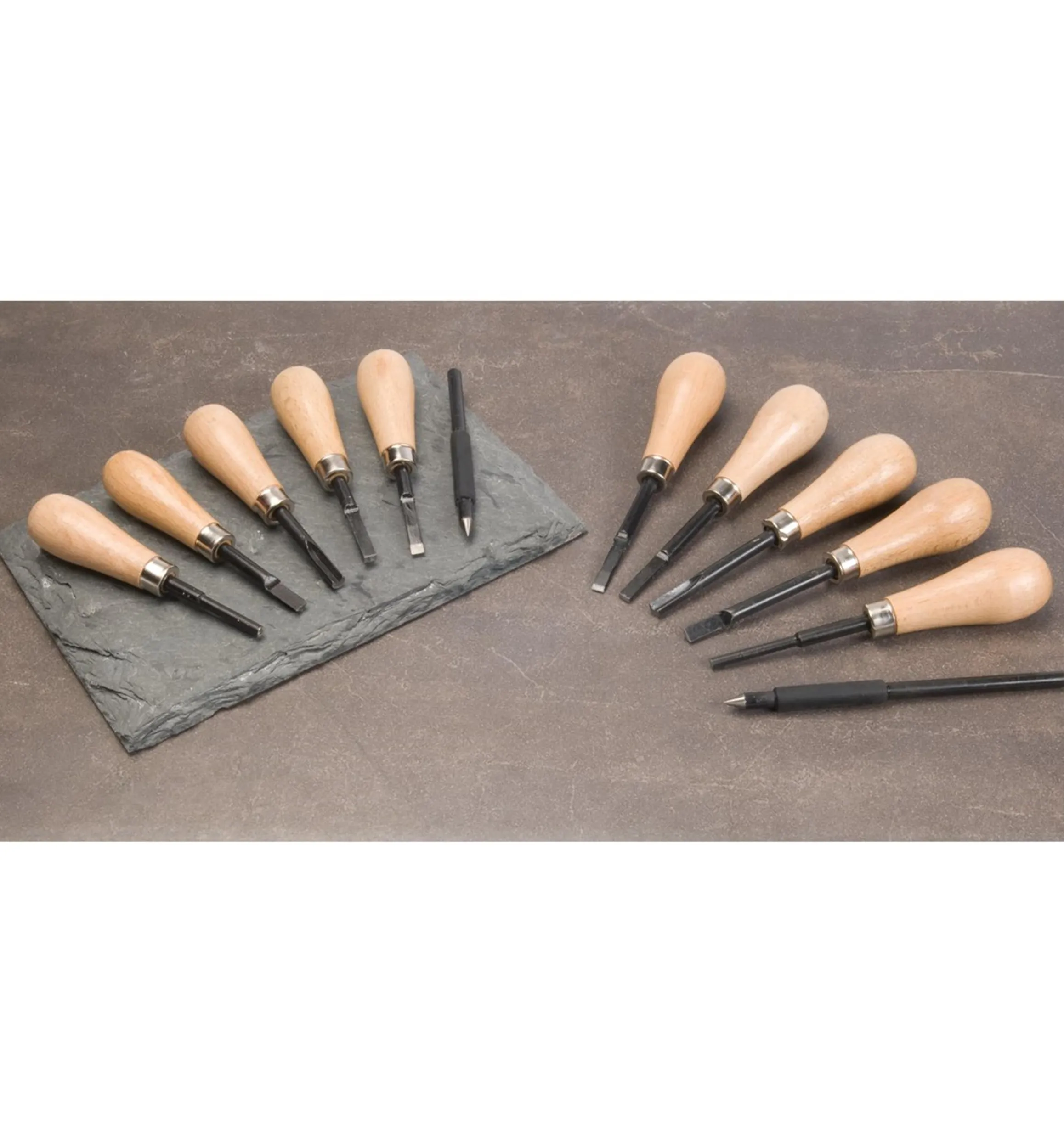 Lee Valley Hand Tools>Tool Sets For Slate Engraving