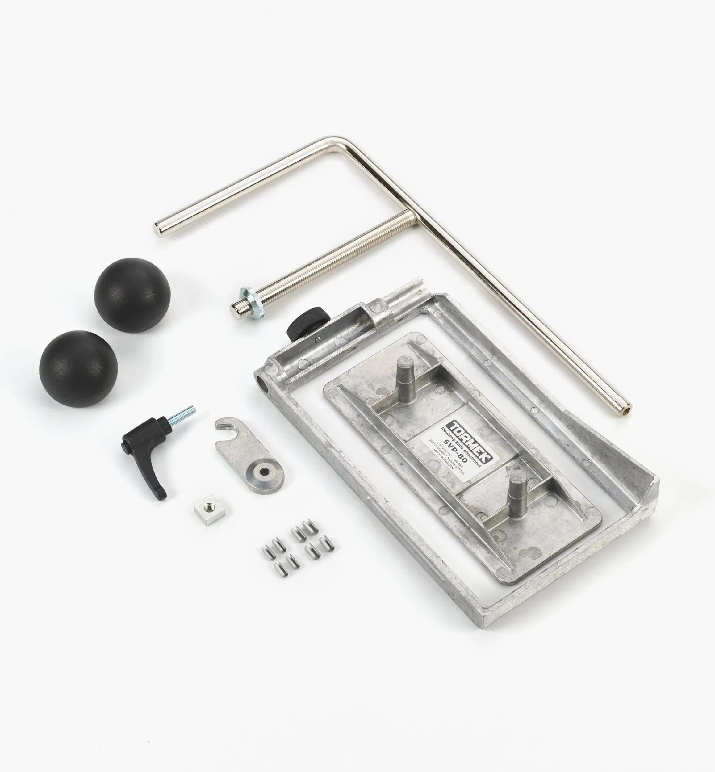 Lee Valley Sharpening>Tormek Molding Knife Attachment