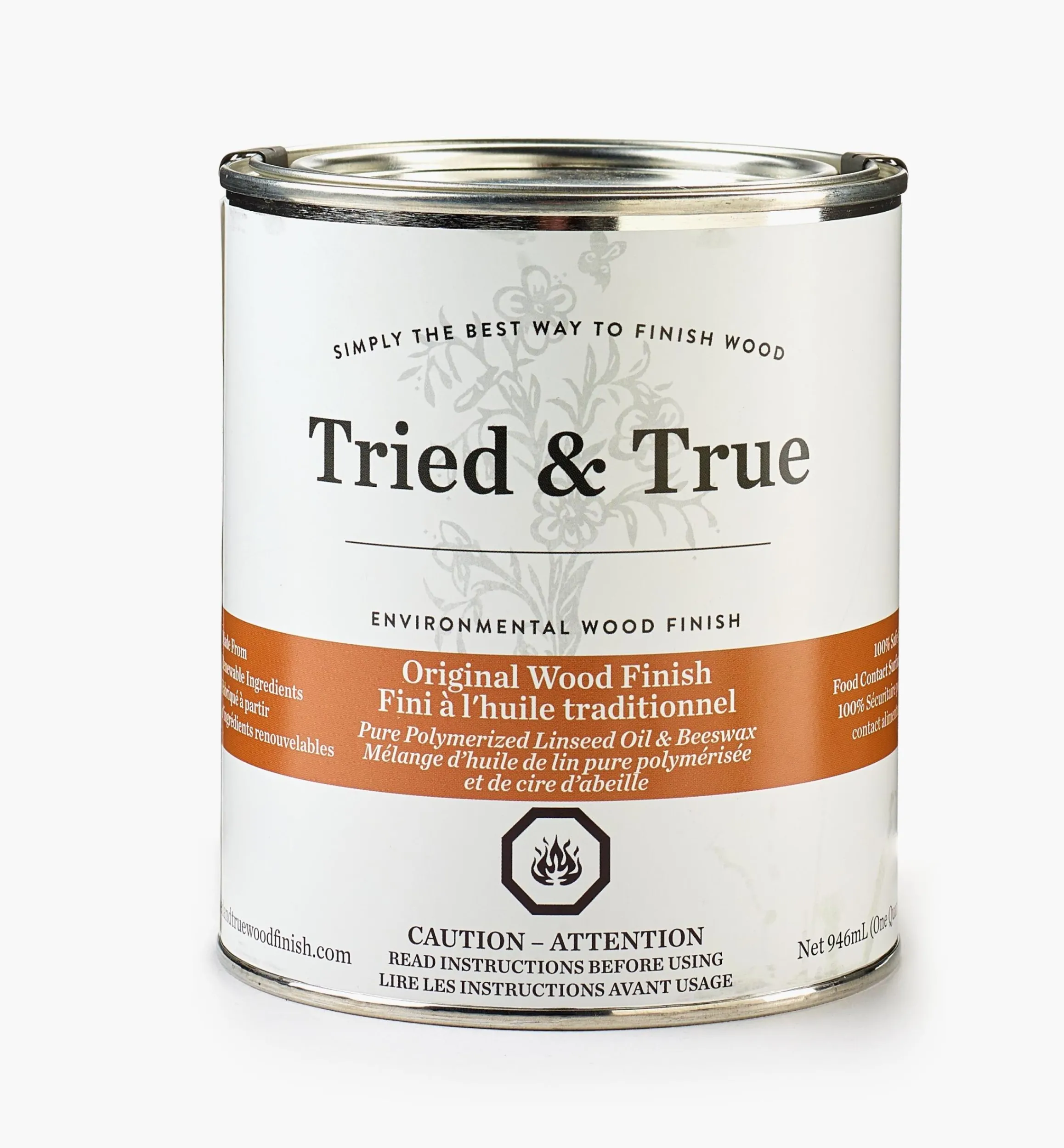 Lee Valley Supplies>Tried & True Original Wood Finish