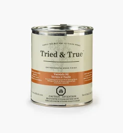 Lee Valley Supplies>Tried & True Traditional Varnish Oil
