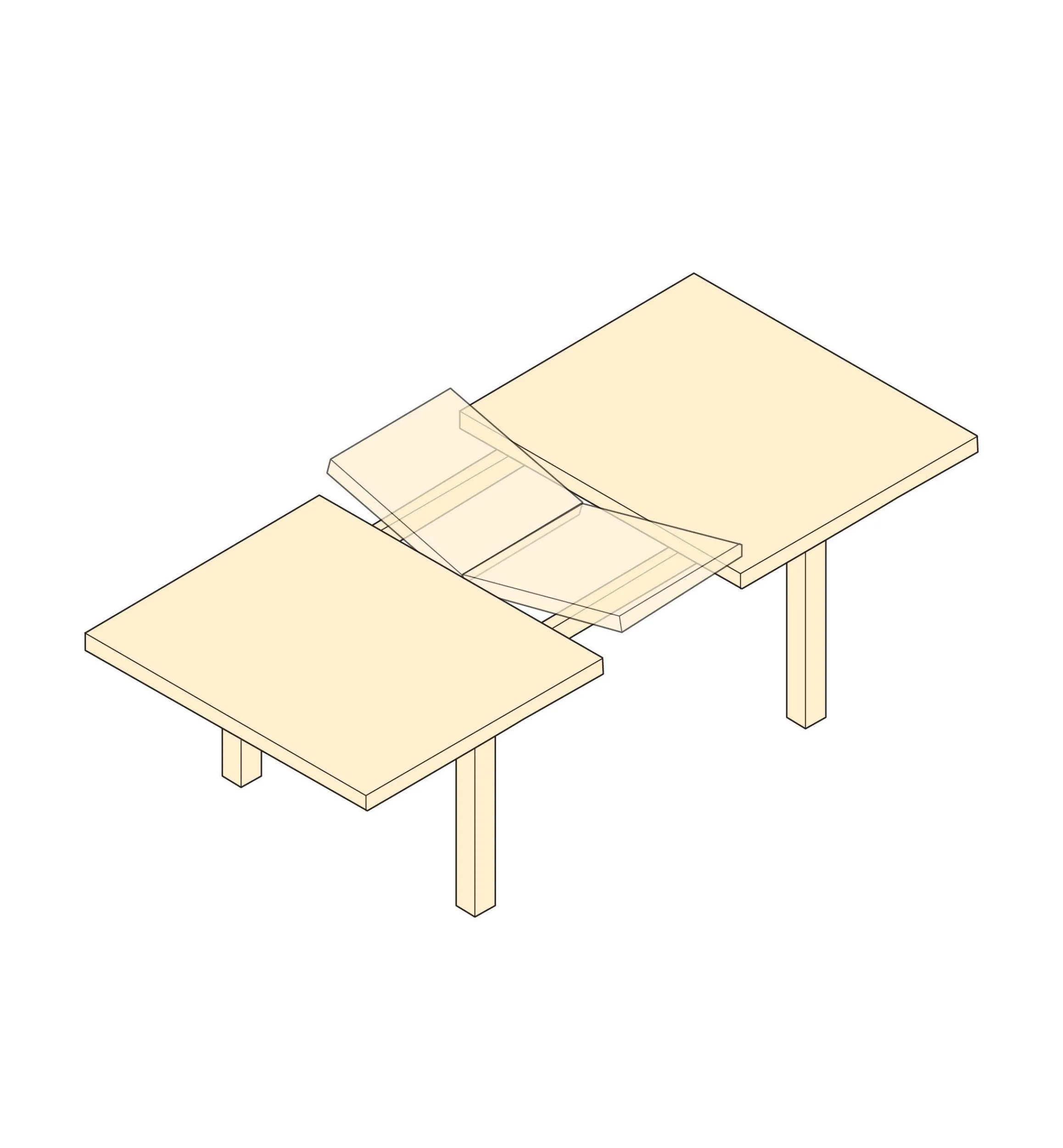 Lee Valley Table Hardware>Tube-Hinge Leaf-Mount Mechanism