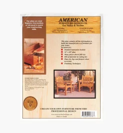 Lee Valley Plans>Tudor Chair, Table & Bench Seat Plans