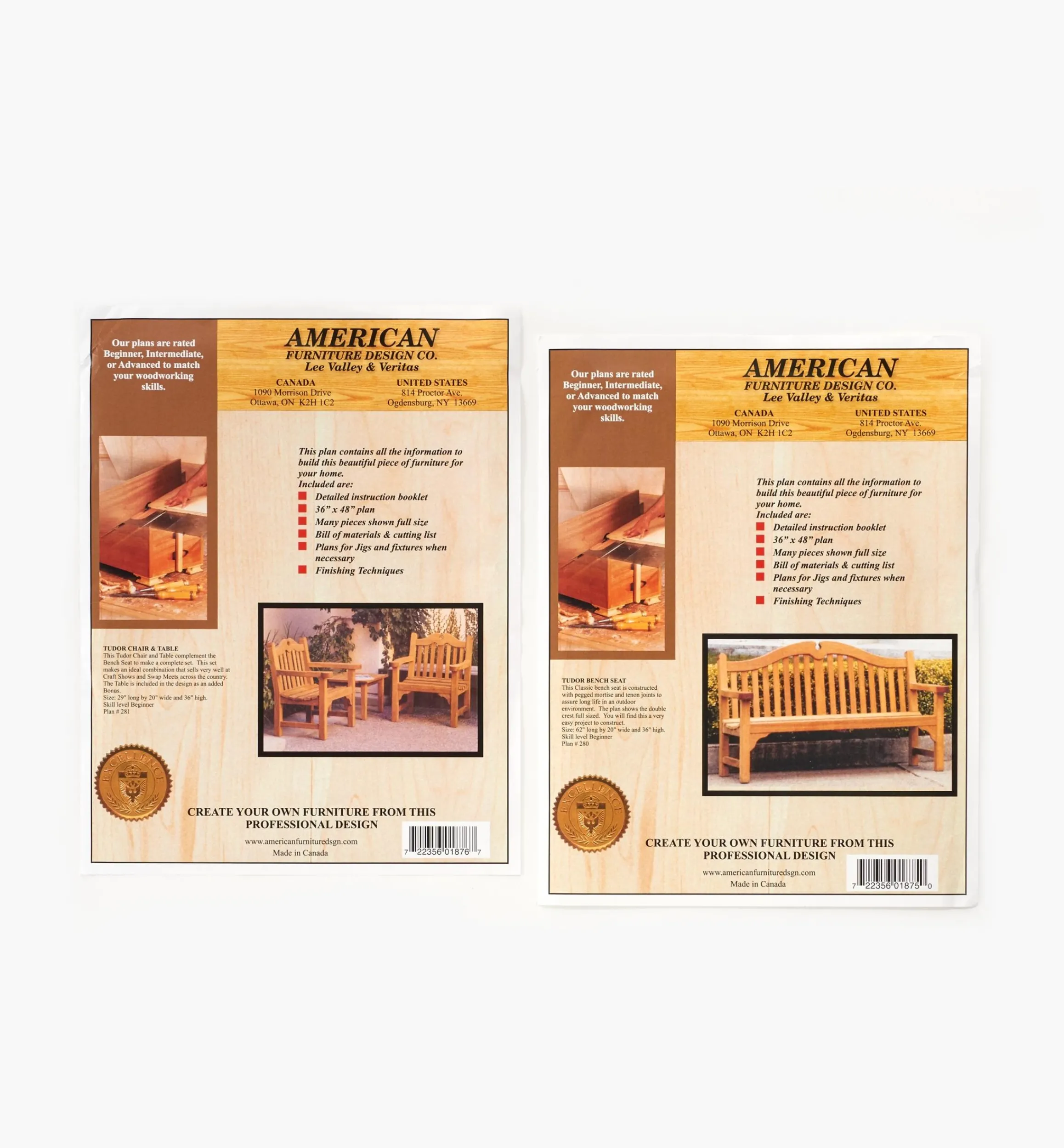 Lee Valley Plans>Tudor Chair, Table & Bench Seat Plans