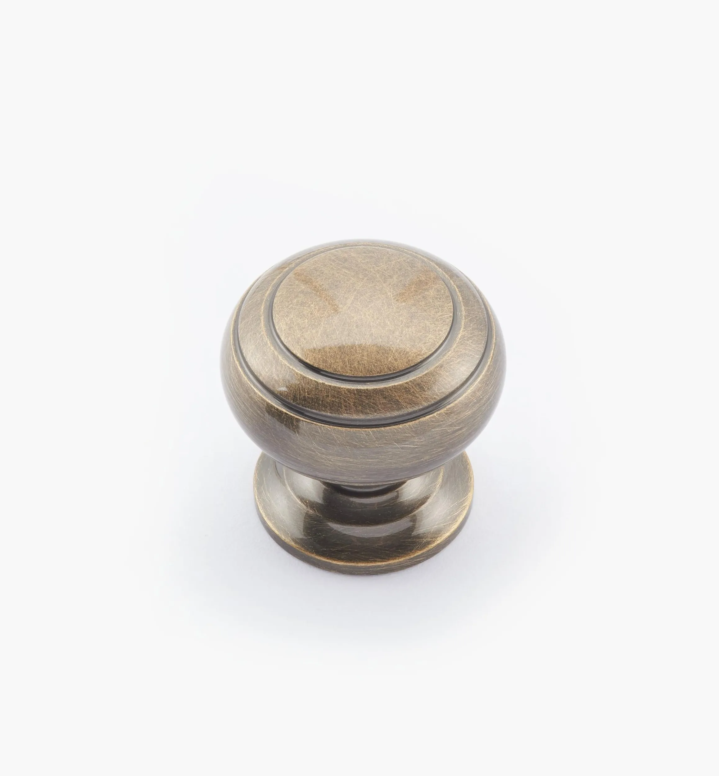 Lee Valley Knobs>Turned Brass Ring Knobs