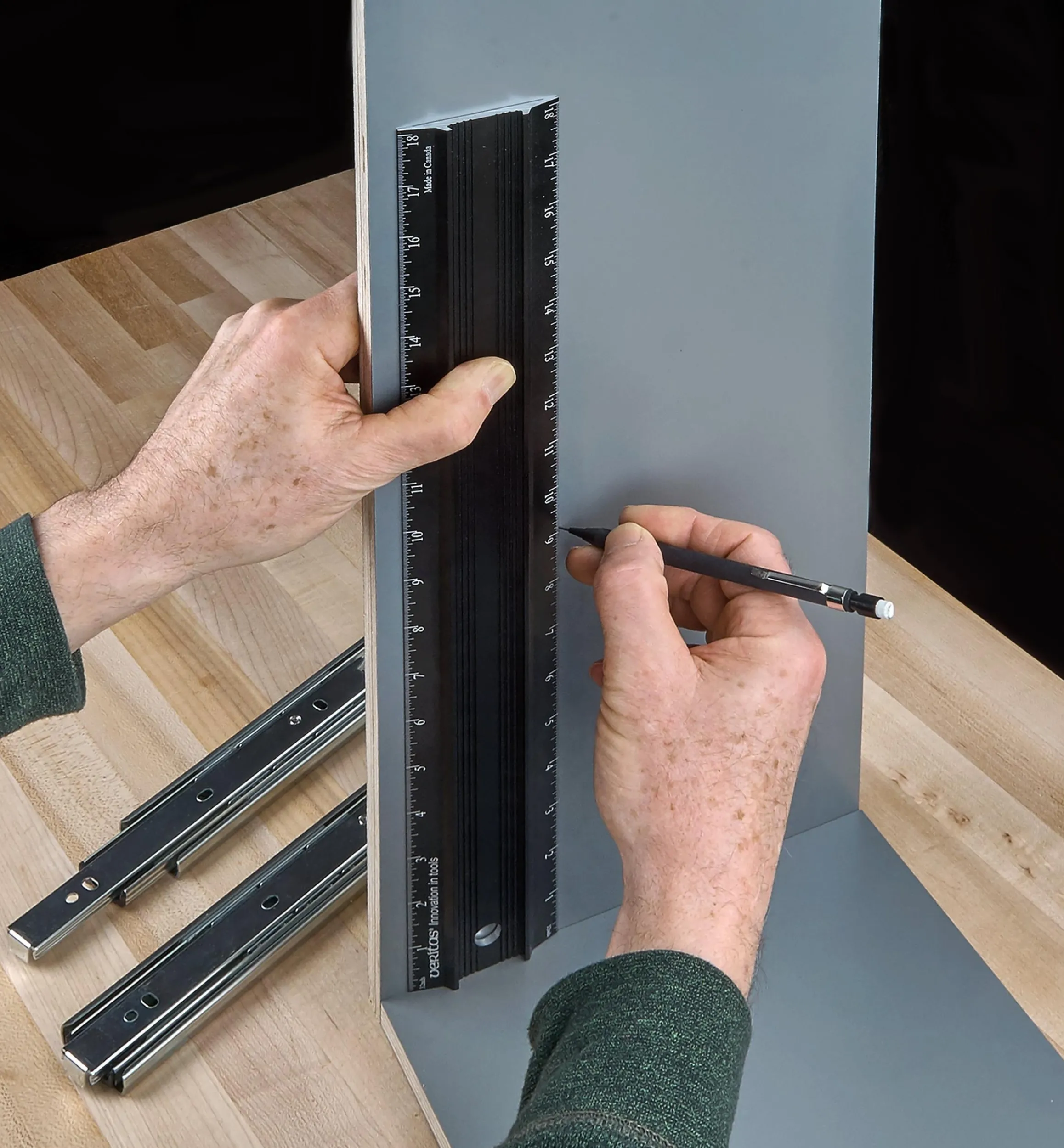 Lee Valley Marking & Measuring>Veritas 18" Shop Rule