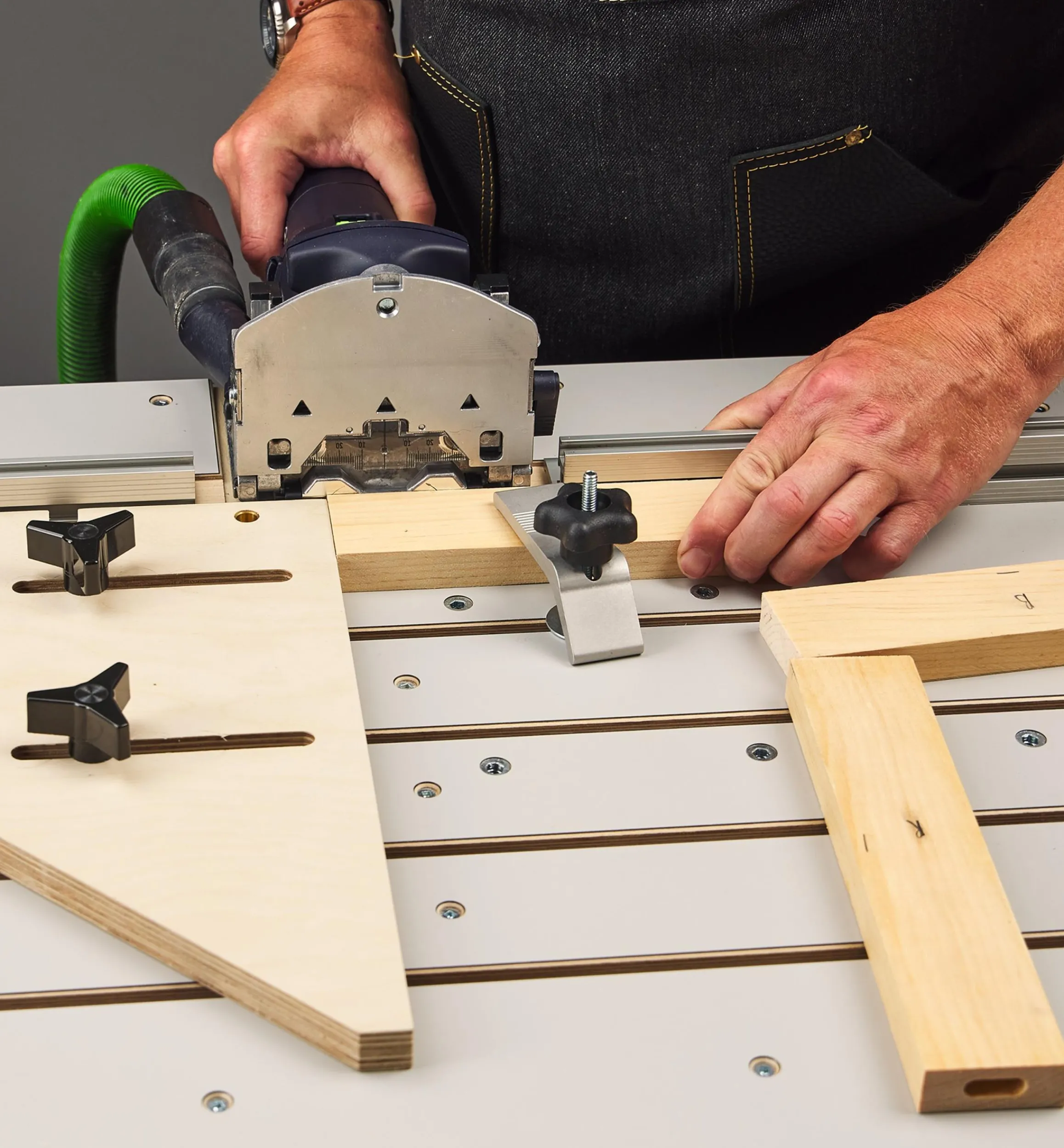 Lee Valley Power Tool Accessories>Veritas Domino Joinery Table