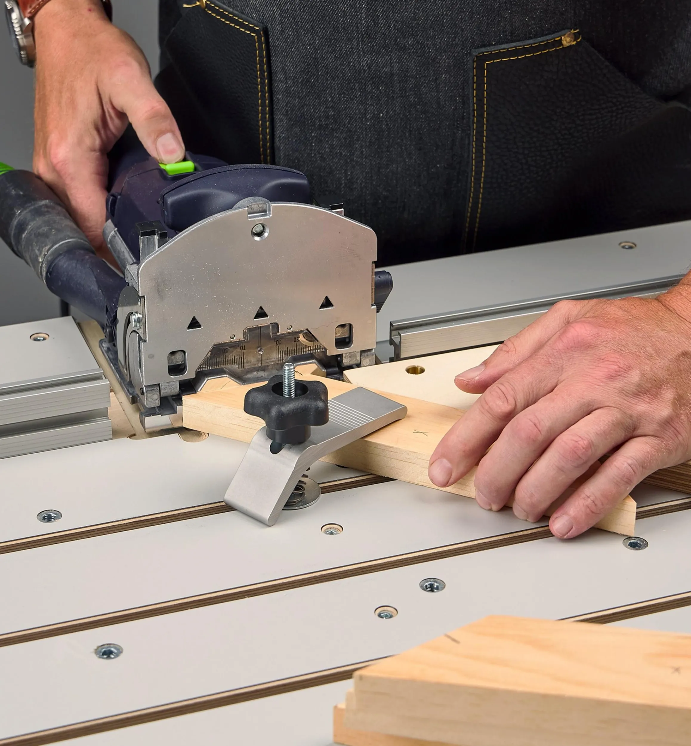 Lee Valley Power Tool Accessories>Veritas Domino Joinery Table