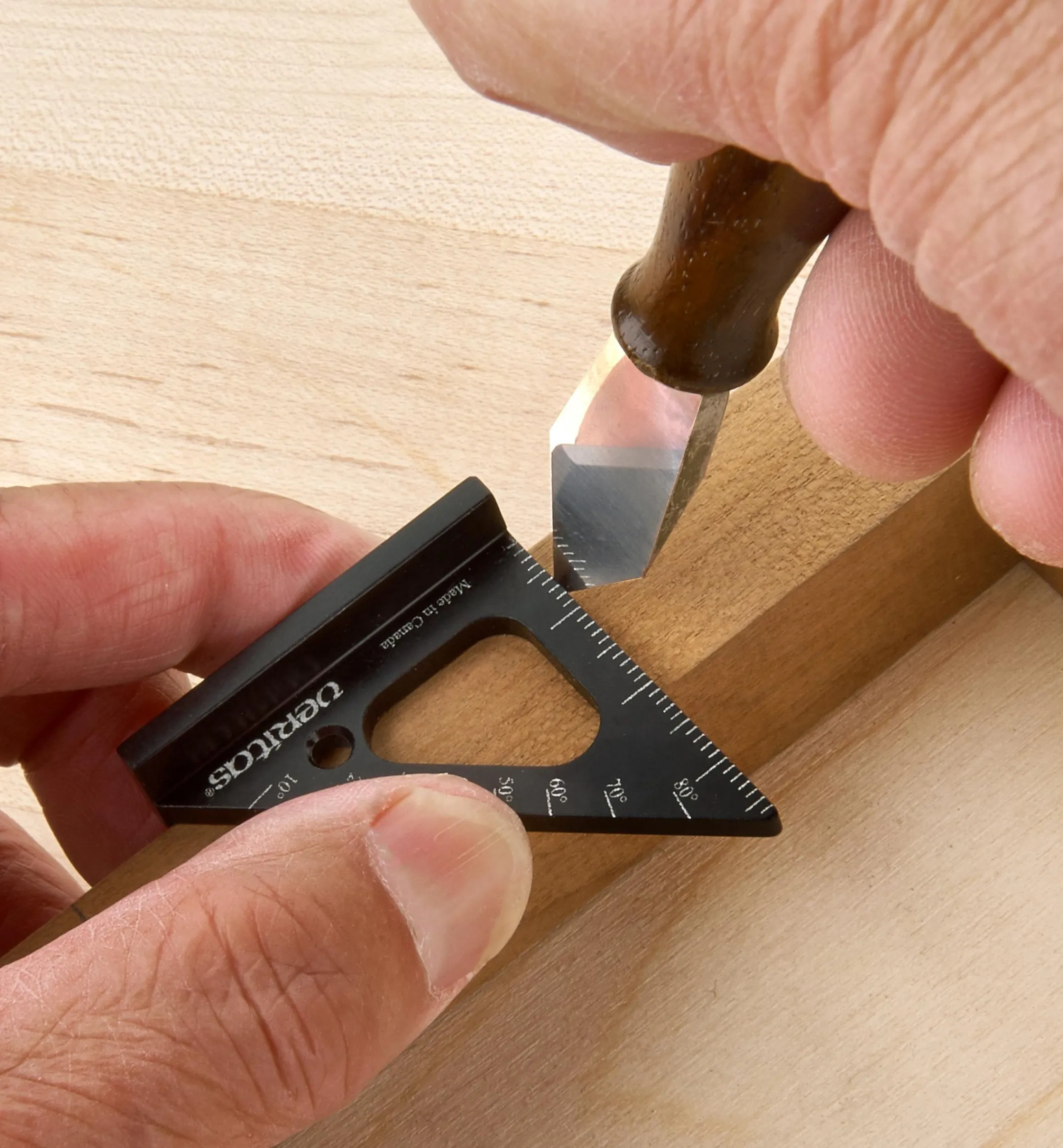 Lee Valley Marking & Measuring>Veritas 35mm Pocket Layout Square