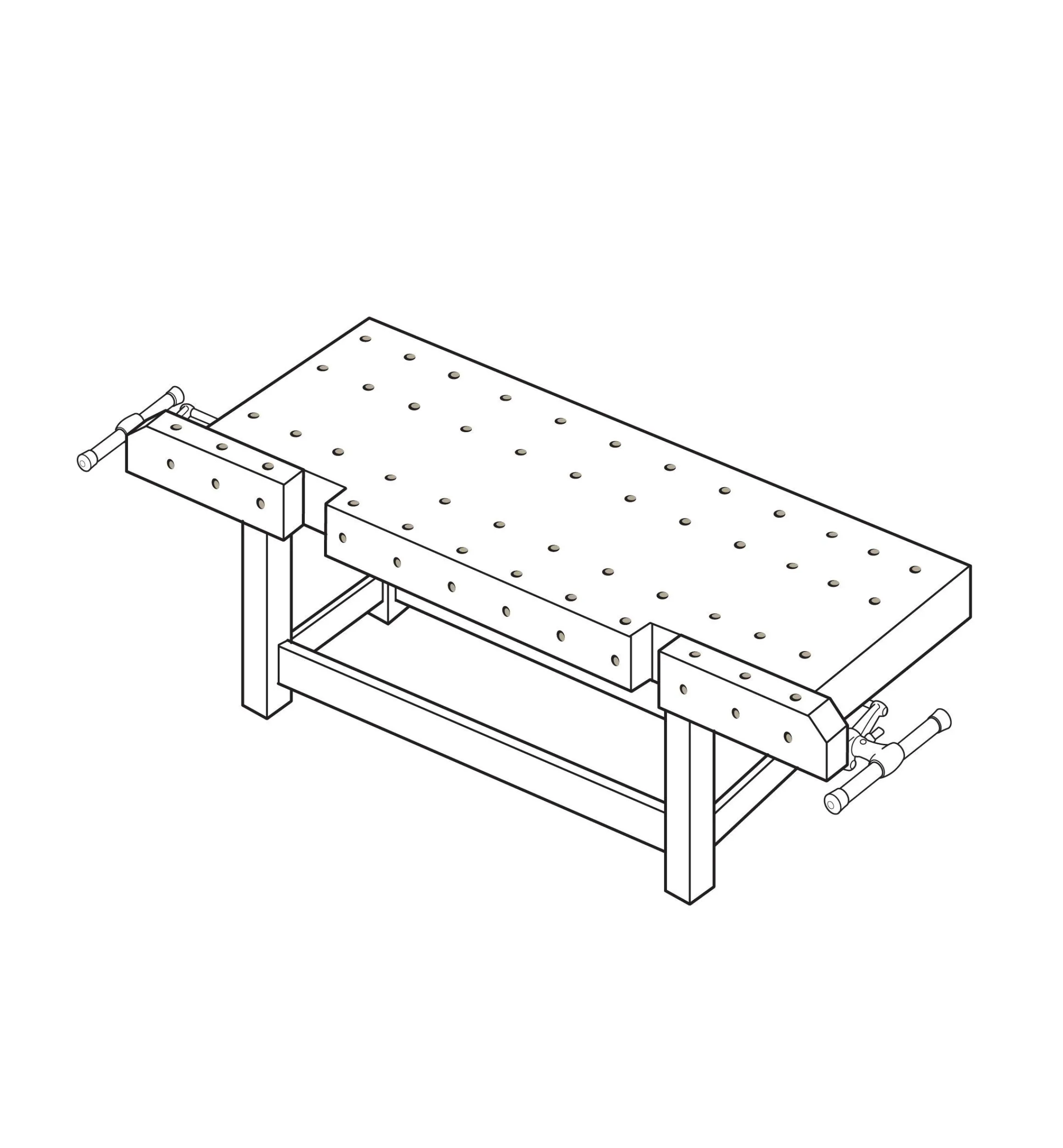 Lee Valley Workshop>Veritas Quick-Release Sliding Tail Vise