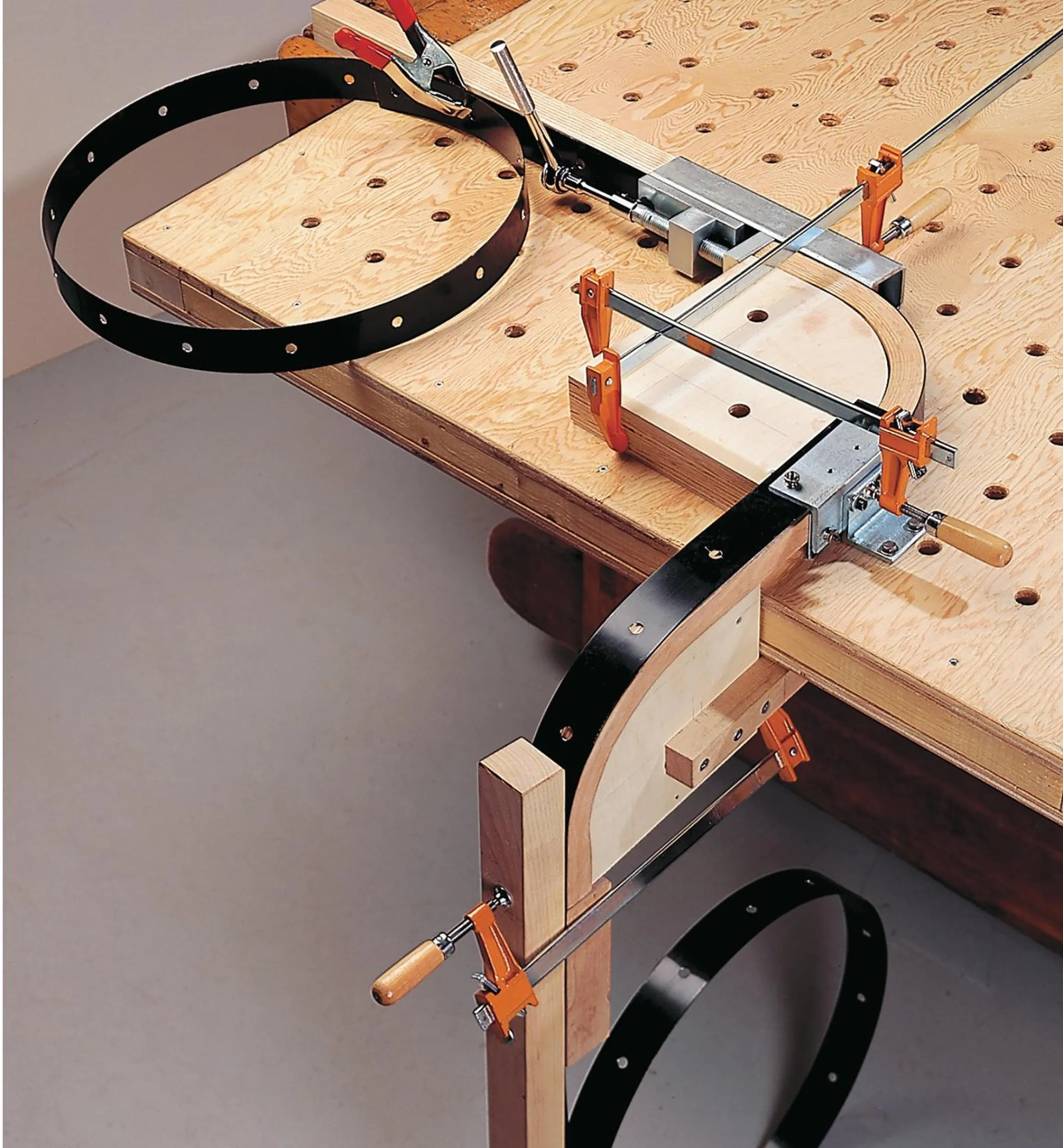 Lee Valley Hand Tools>Veritas Strap Clamps For Steam Bending