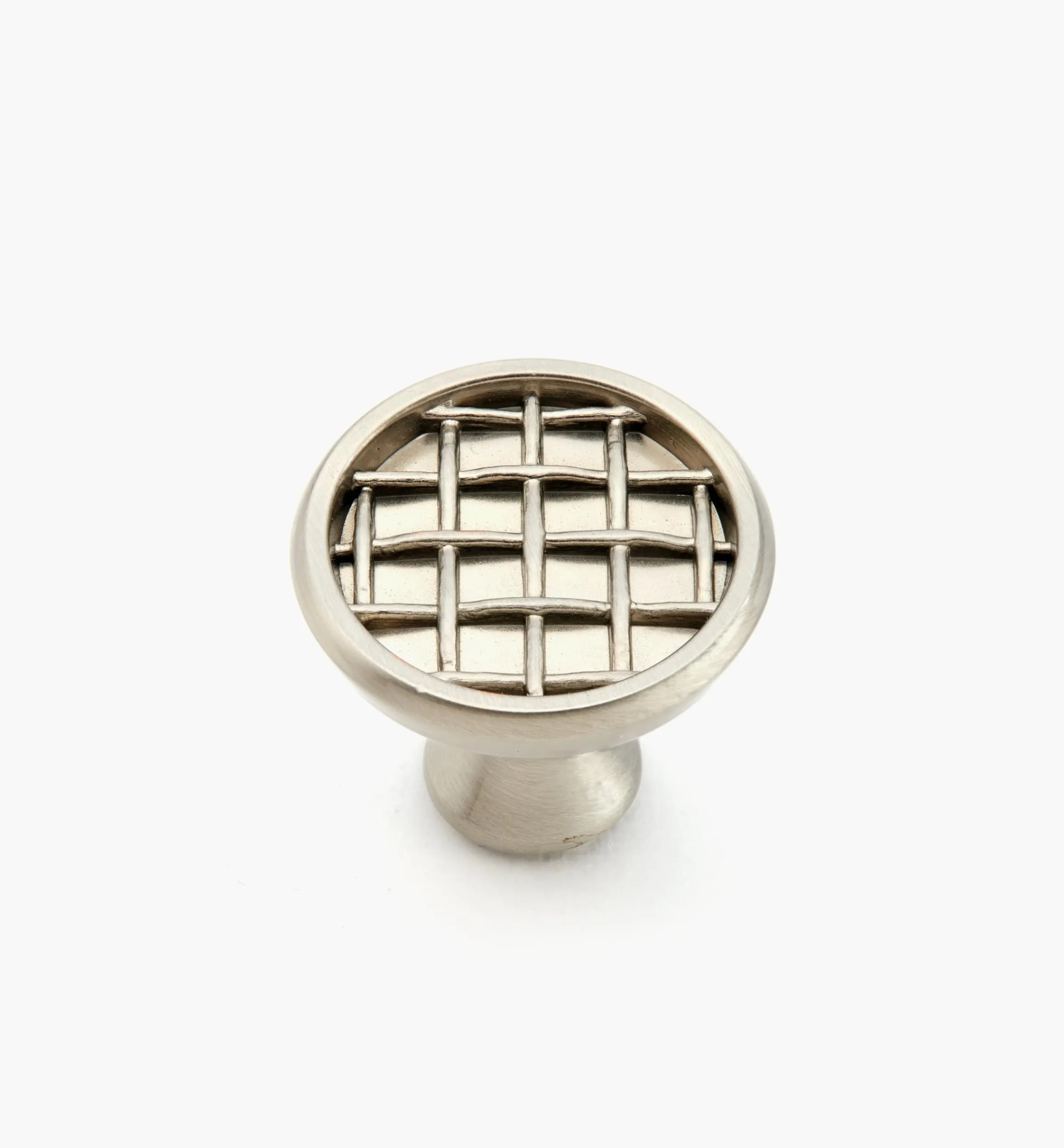 Lee Valley Knobs>Weave Pattern Knob