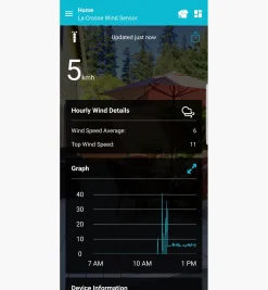 Lee Valley Weather Measurement>Wi-Fi Weather Station With Wind