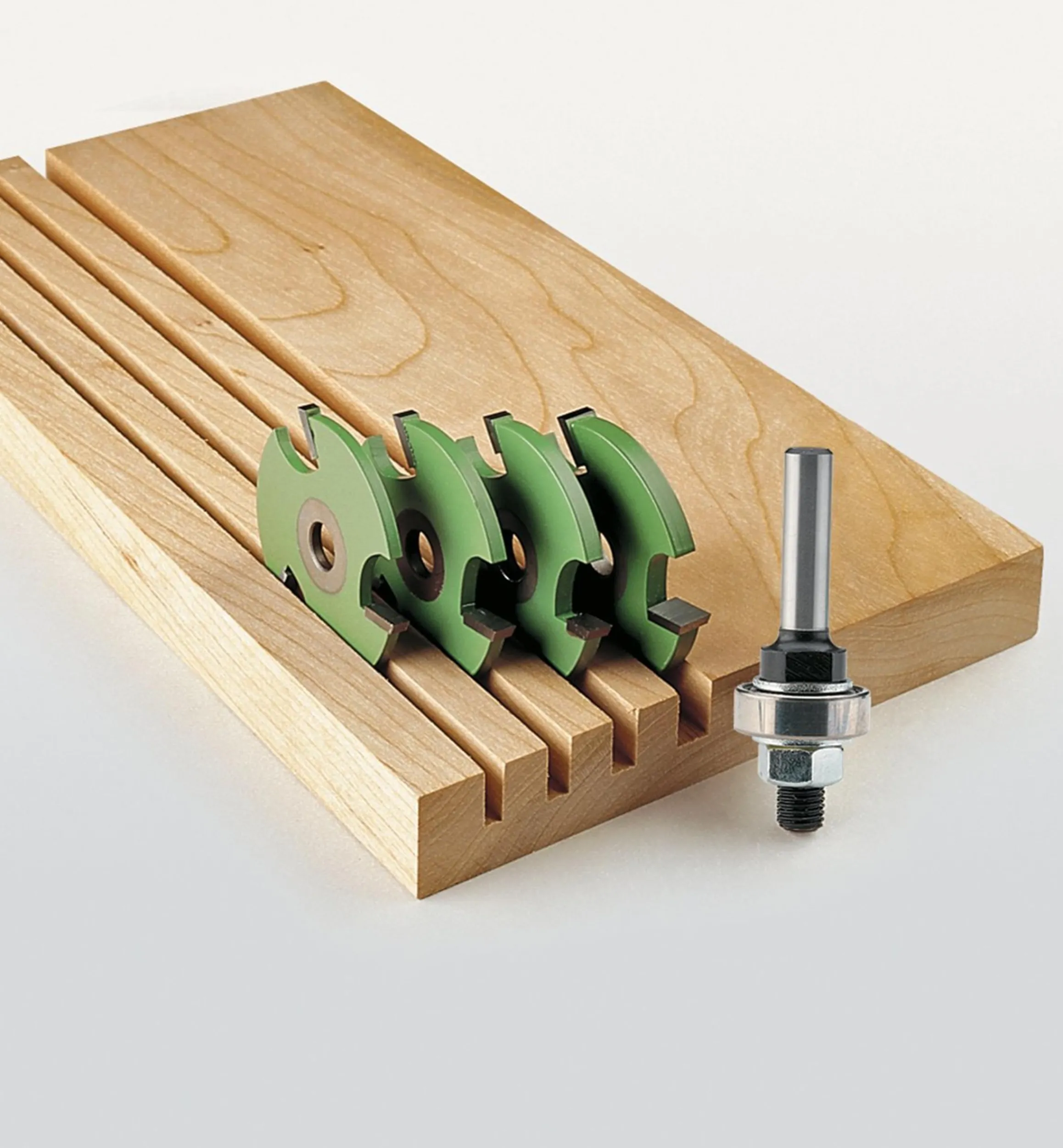 Lee Valley Routing>3-Wing Slotting Cutters With Shafts