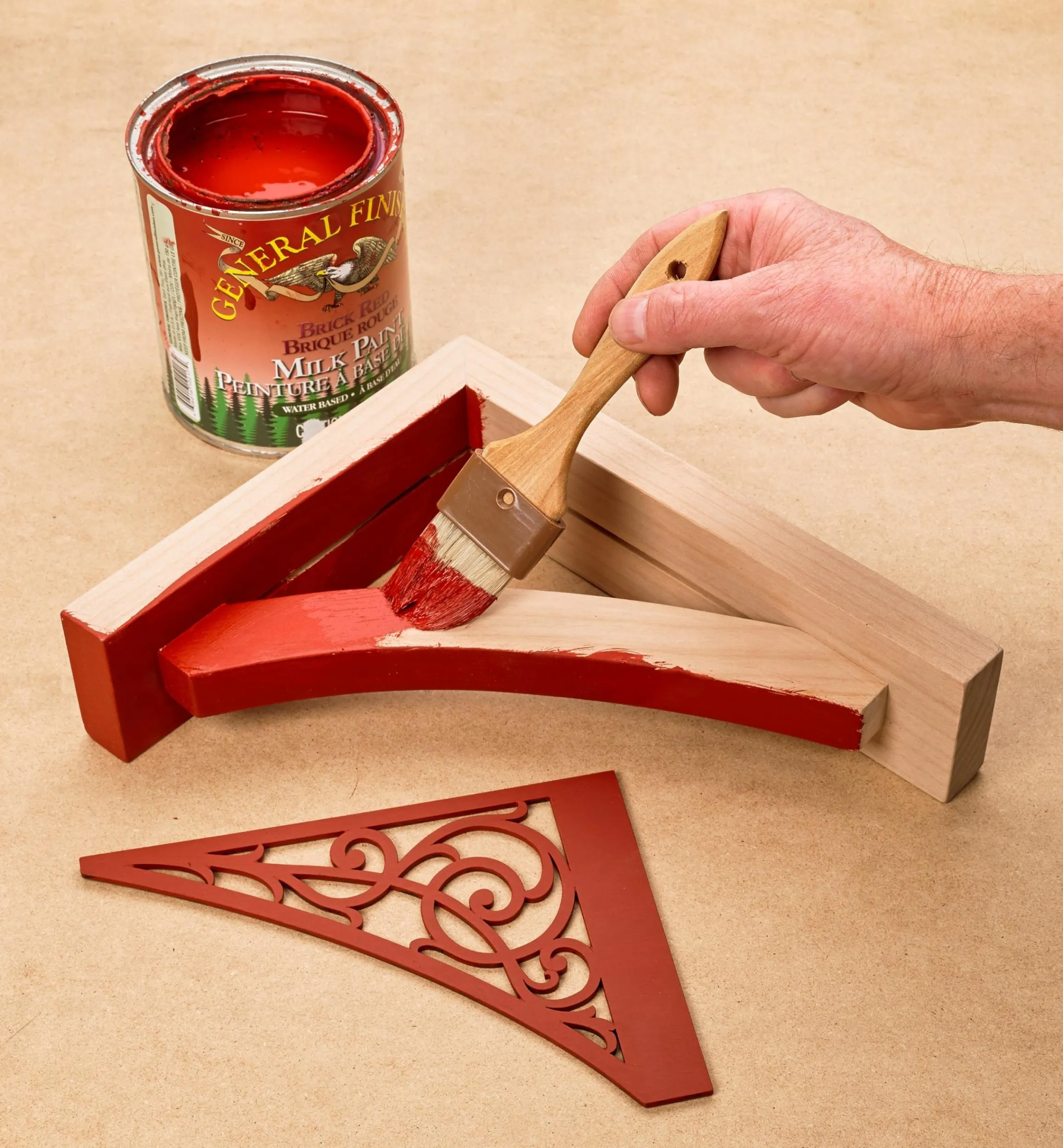 Lee Valley Storage Organization>Wooden Shelf Brackets